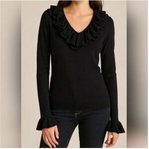 Lauren Ralph Lauren Cashmere Silk Sweater Black size 2X